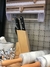 Set de Cuchillos con Taco de Madera - Trendy Store- Regaleria. Tienda de Deco y Bazar.