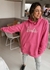 Buzo Barbie Bordado Rosa con capucha - comprar online