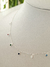 Cadena gargantilla cubic punto de luz de colores - 45cm - cap34 - comprar online
