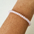 Pulsera cristal rosa pastel - pul27