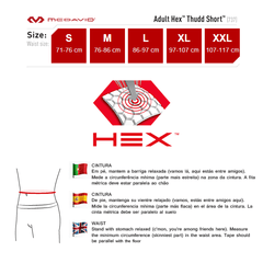 Calza con protecciones Hex Thudd Shorts en internet