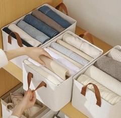 Canasto Organizador Decorativo Ropa Juguetes Multiuso Plegable - tienda online