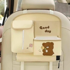 Organizador contenedor multifuncion accesorios asiento auto para bebes - comprar online