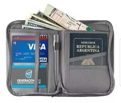 Porta documento pasaporte tarjetas individual en internet