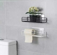 Estante Baño Cocina Metal Adhesivo - comprar online