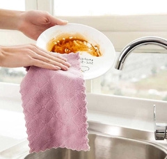 Paños toalla limpieza cocina pack 5 unidades - comprar online
