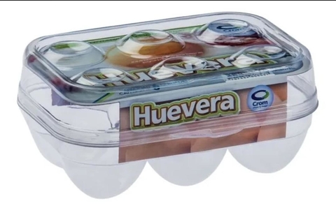 Recipiente Organizador Para Huevos Plastico