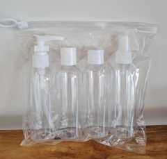 kit envases recargables cosmetica gel vaporizador en internet