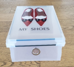 Organizador Caja Zapatos Calzado con tapa - comprar online