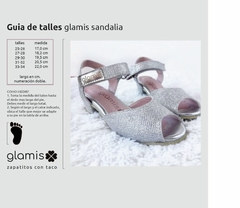 glamis sandalia. plata - tienda online