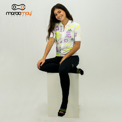 Camisa de Ciclismo Feminina Sport Marcio May Soft Art