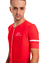 Camisa Ciclismo Márcio May Pro Red Foto com Modelo Detalhes