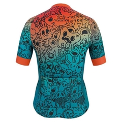 Camisa Feminina Sport Marcio May Scary Fun Colorful Costas