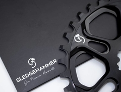 Imagem do Coroa Bike Padrão Shimano 12V - Alumínio - CNC - Preto - Sledgehammer