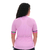 Kit Camisa Sport Femme com Bermuda Comfort Fucsia Foto com Modelo Costas