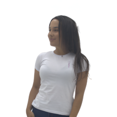 Camiseta Casual Feminina Marcio May Sports Minimal Foto com Modelo Frente