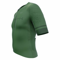 Conjunto Camisa Pro e Bretelle Moove Verde Militar Lado Esquerdo