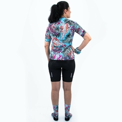 Camisa de Ciclismo Feminina Márcio May Funny Premium Palm Tree na internet