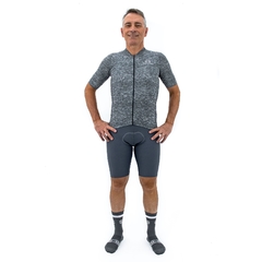 Camisa Ciclismo Masculina Sport Marcio May Mescla Foto com Modelo Frente