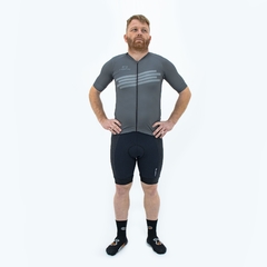 Camisa Ciclismo Masculina Sport Marcio May Side By Side Foto com Modelo Frente