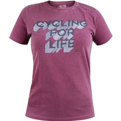 Camiseta Feminina Márcio May Cycling For Life Frente