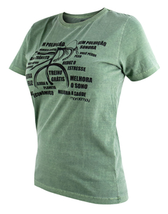 Camiseta Feminina Marcio May Words Lado Esquerdo