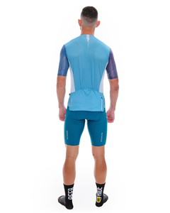 Camisa Ciclismo Marcio May Highline Waves Foto com Modelo Costas