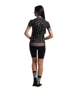 Camisa Ciclismo Feminina Sport Marcio May Enjoy Foto com Modelo Costas