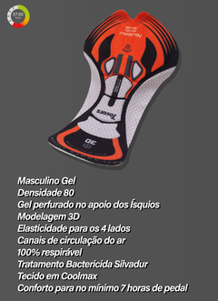 Bretelle de Ciclismo Márcio May Race Carbon II - Gel