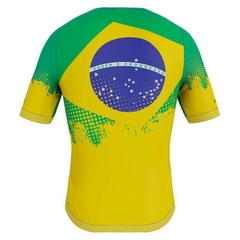 Camiseta Casual Marcio May Sports Bandeira Brasil Costas