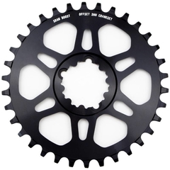 Coroa Bike Padrão Sram GXP 6mm - Alumínio CNC - Preto - Sledgehammer - comprar online