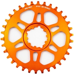 Coroa Bike Padrão Sram GXP 6mm - Alumínio CNC - Laranja - Sledgehammer - comprar online