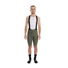 Kit Camisa Highline Mix Trail com Bretelle Moove Verde Militar Masculino Foto com Modelo Frente