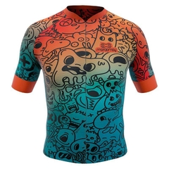 Camisa Masculina Sport Marcio May Scary Fun Colorful Frente