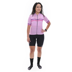 Camisa Ciclismo Feminina Sport Marcio May Femme Foto com Modelo Frente