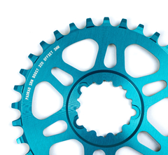 Imagem do Coroa Bike Padrão Sram Boost 3mm - CNC Azul - Sledgehammer