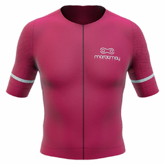 Camisa de Ciclismo Márcio May Pro Rubi Frente