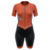 Macaquinho Ciclismo Feminino Marcio May Sport Orange