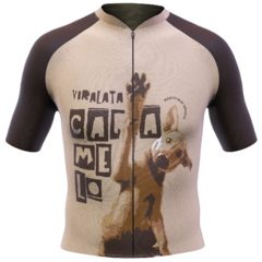 Camisa Ciclismo Masculina Sport Marcio May Caramelo