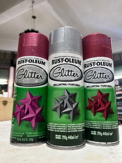 glitter en aerosol