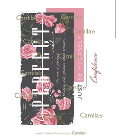 laminas Termotransferibles Camila - tienda online