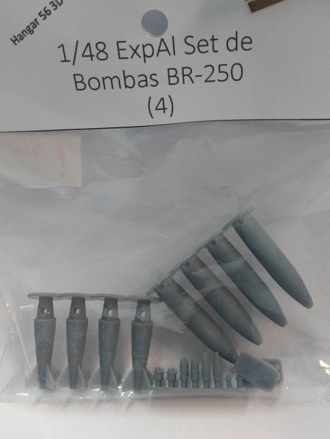Bombas BR-250 Usadas en Malvinas