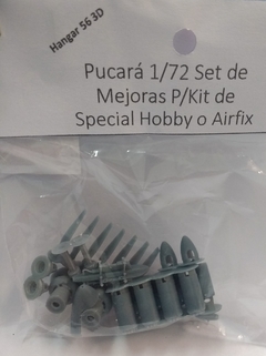 Pucara 1/72 Set de Mejoras kitd. de Special Hobby