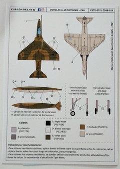 DOUGLAS A-4B SKYHAWK FUERZA AÉREA ARGENTINA - comprar online