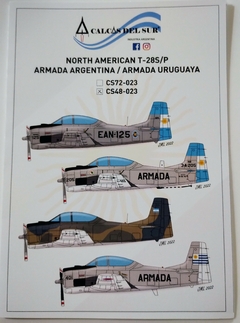 NORTH AMERICAN T 28S/P. ARMADA ARGENTINA/URUGUAYA