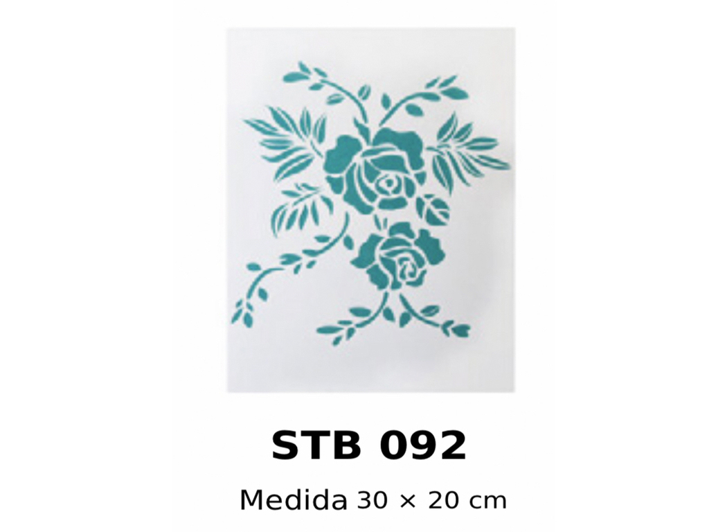 Stencils: STENCIL PLANTAS 20X30