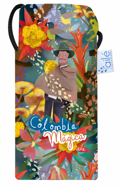 Portagafas/ Portacelular Colombia Mágica