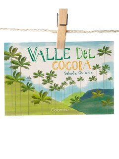 Postal Valle del Cocora - comprar online