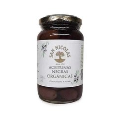 Aceitunas Negras Orgánicas San Nicolás