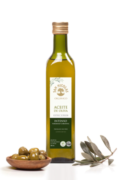 Aceite De Oliva Orgánico Intenso Coratina San Nicolás 500ml